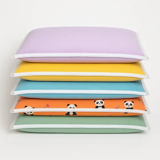 Saco Embalagem Organizador Para Guardar Lençol e Toalha 45x37 Pvc com Zíper Guarda-Roupa