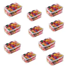 Kit 15 Saco Organizador Guarda Roupa Brinquedos C/ Ziper