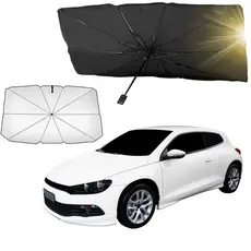 Protetor Solar  Quebra sol Parabrisa  Parasol Carro Guarda Chuva Uv