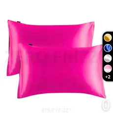 2 fronhas de cetim ZERO FRIZZ - Anti envelhecimento, rugas e frizz
