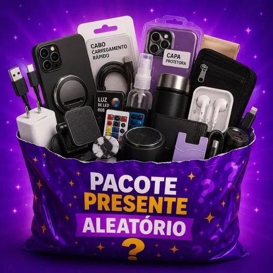 CAIXA BOX SURPRESA 7 ITENS