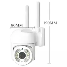 Câmera De Segurança Externa Wifi Ip Yoosee Icsee Prova D'água Visão Noturna - Bivolt
