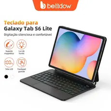 Teclado Mágico Bettdow Para Samsung S6 Lite Com Luz De Fundo LCD 10.4