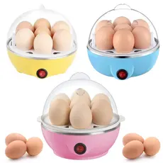 Cozedor de Ovos Portátil Elétrico Cozinha à Vapor Egg Cooker 110v