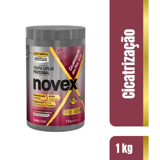 Creme de Tratamento Novex Cicatrização dos fios 1kg