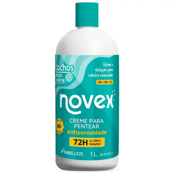 Creme para Pentear Novex Cachos Com Mega Volume