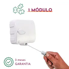Varal de Parede Retrátil Reforçado Automático Modular 6m