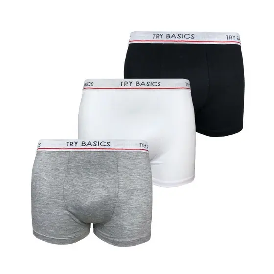 Cueca Boxer Infantil Box Algodão Cotton New Basic Conforto Promoção