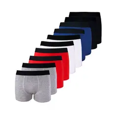 Cueca Boxer Box New Basic Masculina Top Confortável Cotton Algodão Promoção