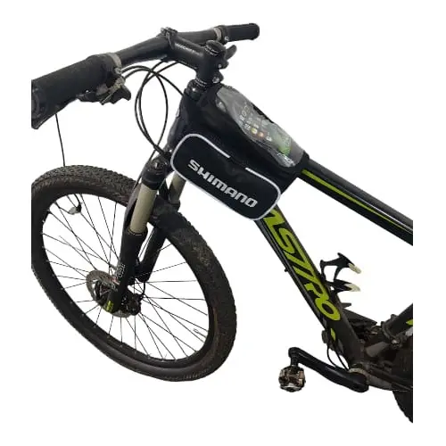 Bolsa Alforge C/ Suporte Celular para Quadro Bicicleta Bike Aro 20 24 26 29 Shimano Smartlm