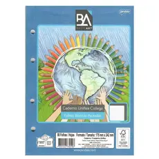 Refil Para Caderno Argolado Colegial 80 Folhas 56g/m² - JANDAIA