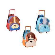 Mochila de Rodinha Infantil Clio Pets