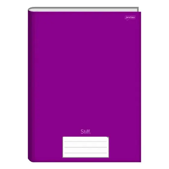 Caderno Brochura 96 Fls Pautado Capa Dura - Stiff COR:ROXO