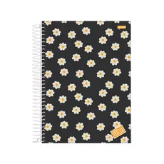 Caderno 1 Matéria Universitario Feminino Stella - Jandaia MODELO:FLOR