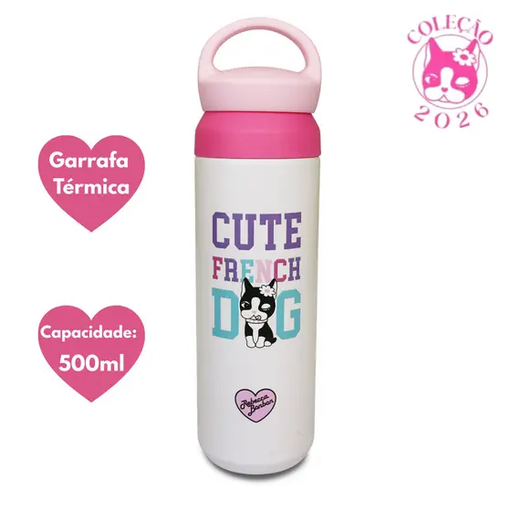 Garrafa Térmica 500ml Rebecca Bonbon-Modelo:Bottle Satin-Bc