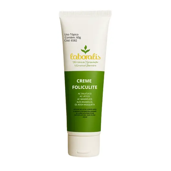 Creme Foliculite Esfoliante Químico Renovação de Áreas Escurecidas 60g