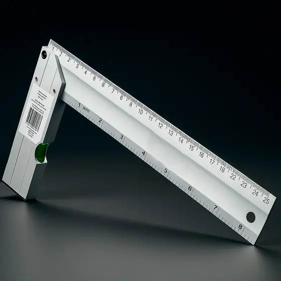 Esquadro Combinado Inox C/Nivel e Regua