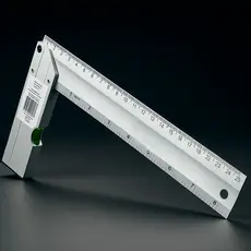 Esquadro Combinado Inox C/Nivel e Regua