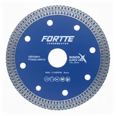 Disco Diamantado X Super Pro 110x20mm Porcelanato Cerâmica Corte Preciso Fortte