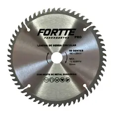 Disco Serra Circular 7 1/4 60 Dentes Para Madeira 180mm