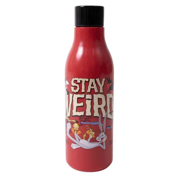 Garrafa Cantil Térmica Looney Tunes Stay Weird
