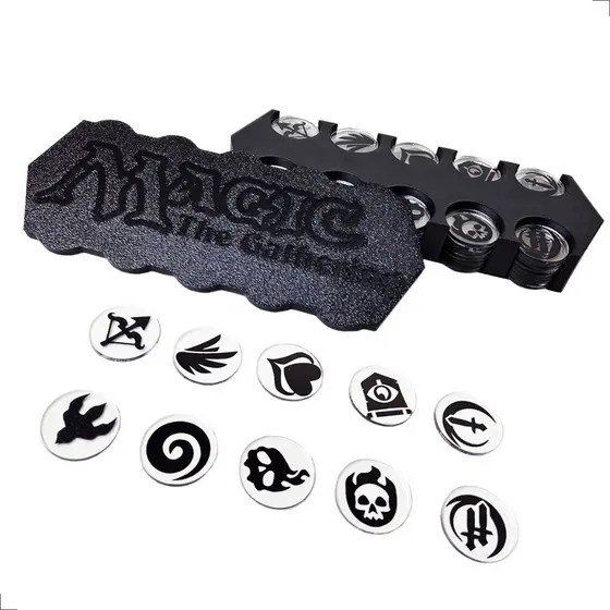 Moedas Counters Habilidades Magic The Gathering Keywords Mtg Acrilico