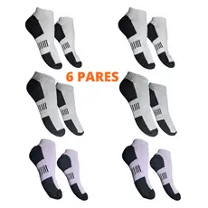 Kit 6 Pares De Meia Prime Feminina Cano Curto Algodão Atacado