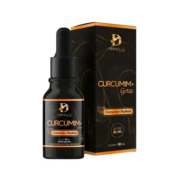 Curcumim+ Super Blend Gotas 30ml I Cúrcuma + Psyllium - Original