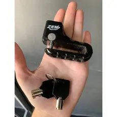 Cadeado Trava De Disco Freio Moto Bike Anti-Furto Universal Trava de Segurança