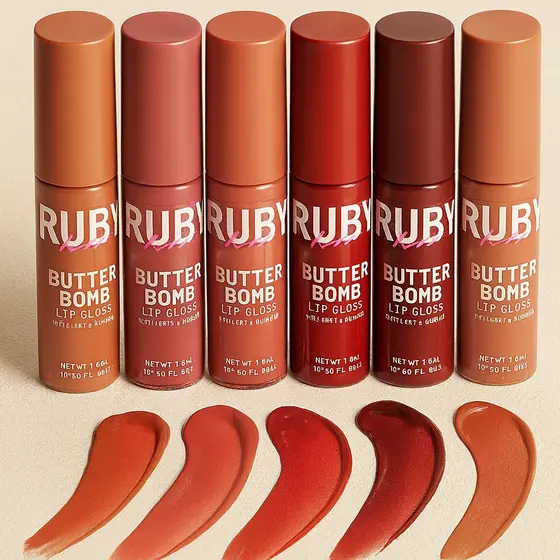 Butter Bomb Gloss - Ruby Kisses