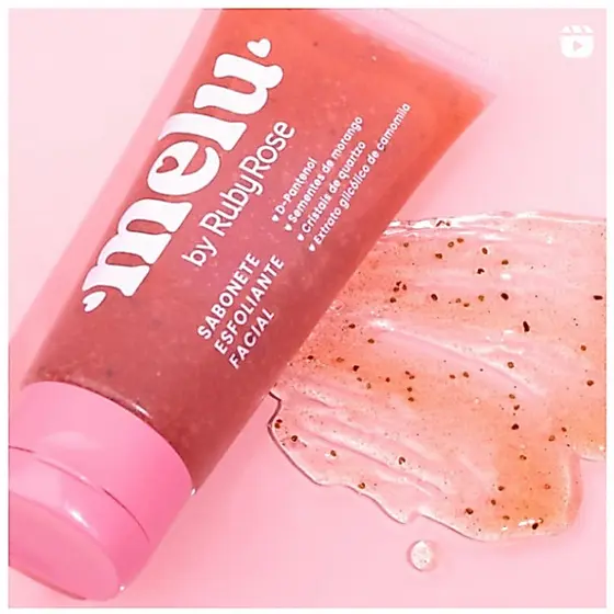 Sabonete Esfoliante Facial Melu 75g