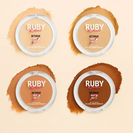 Pó Finalizador Compacto Ultra Blur Retoque Nunca Mais - Ruby Kisses
