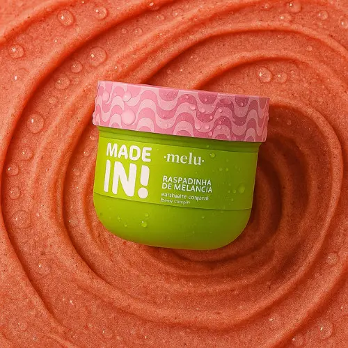 Esfoliante Corporal Melu Linha Made In Raspadinha de Melancia - RUBY ROSE