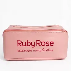 Nécessaire Ruby Rose Bolsa de Maquiagem Organizadora Nécessaire Viagem Feminina
