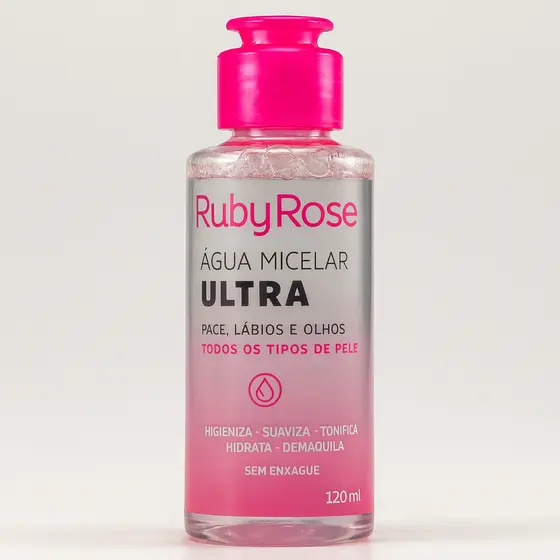 Água Micelar Ultra RUBY ROSE 120ml