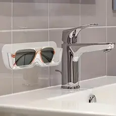 Suporte Para Óculos de Grau ou de Sol Fixa fácil Sem Perfurar a Parede