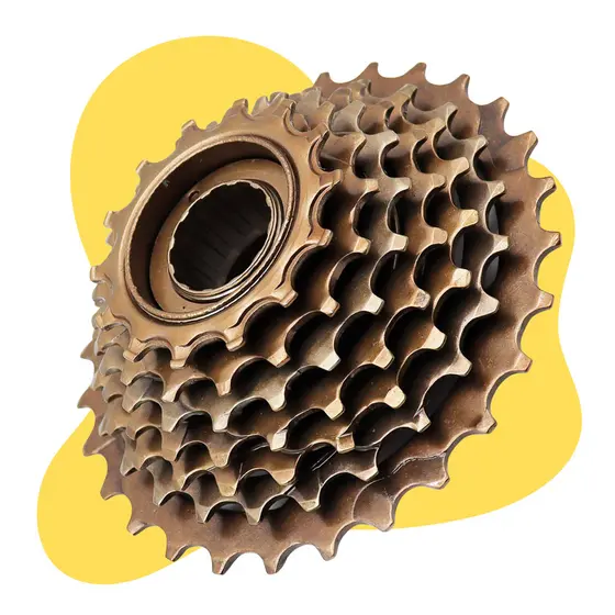 Roda Livre Catraca Index 7v 14-28 dentes para Bike