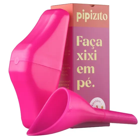 Pipizito Funil Urinário Reutilizável - Rosa