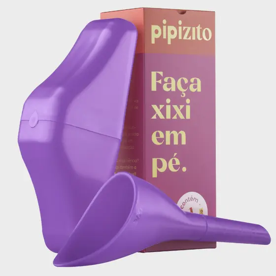 Pipizito Funil Urinário Reutilizável - Lilás