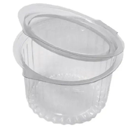 Pote Redondo 450ml Cristal Tampa Articulada S97 Sanpack