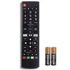 Controle Remoto Tv Led Lg Smart todas as Tv LG Netflix amazom