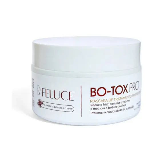 Tratamento Botox Pro Feluce 250g – Redução de Volume e Sem Formol