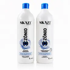 Kit Skazi Vegano Ozônio Com Jojoba Shampoo E Condicionador 1 Litro