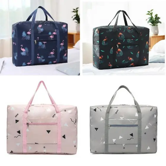 Travel bag impermeável bolsa de viagem de mão organizadora prende na mala