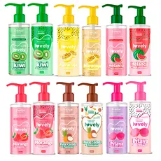 Kit Hidratante Corporal + Sabonete Facial Vegano Frutas Face Beautiful 200ml
