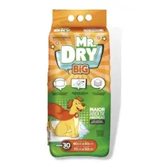 Tapete Higiênico Mr Dry Big 80x60 30 Unidades