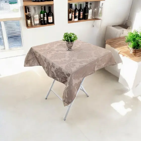 Toalha de Mesa de Bar 80cm x 80cm Jacquard