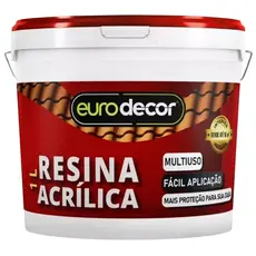 Resina Acrílica Multiuso Base Água Incolor Brilhante Acetinada