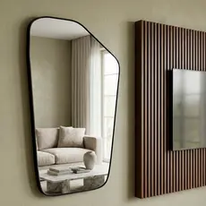 Espelho Orgânico Moderno Decorativo Grande 60x80cm Mod Texas