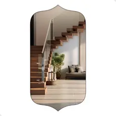 Espelho Grande Decorativo Orgânico Pinterest 60x80 Mod. Bali